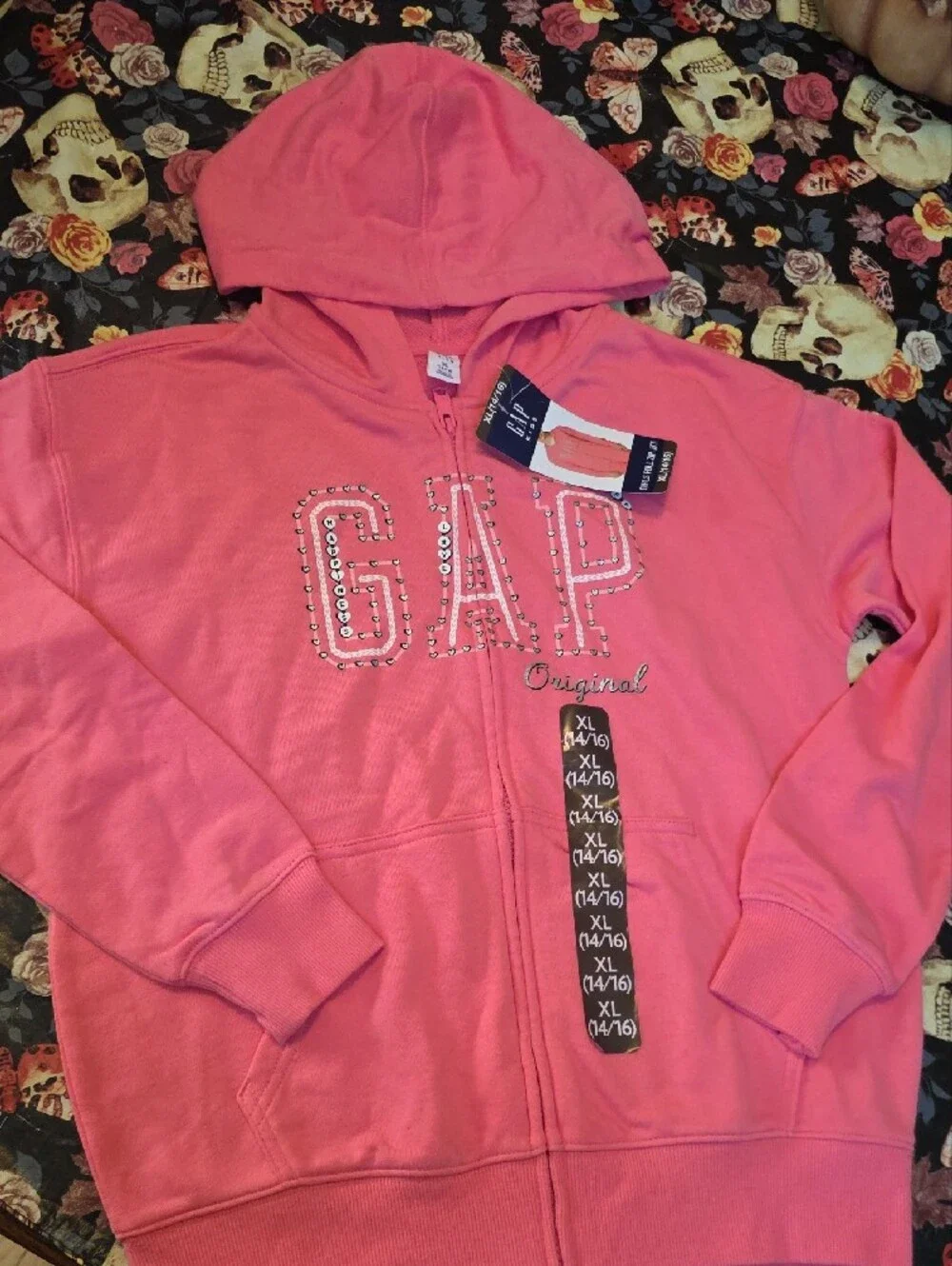 NEW wt TAGs! GAP Bubblegum pink hoody